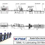 Línea automática de llenado de aceite lubricante 50ML-1L